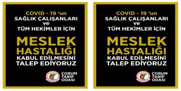 ‘En Tüksek Riks Sağlık Çalışanlarında’