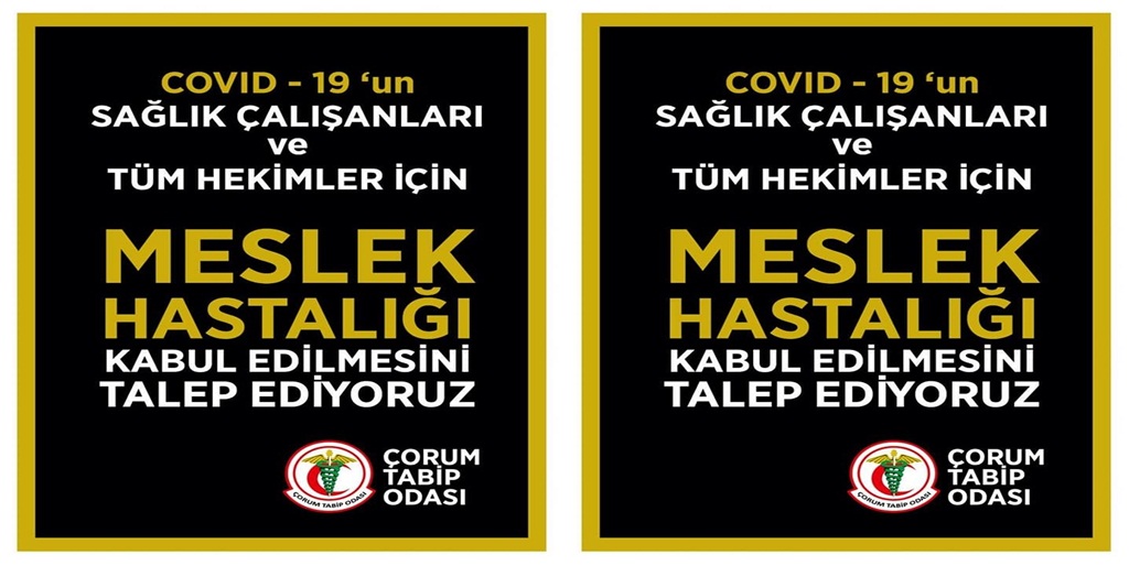 ‘En Tüksek Riks Sağlık Çalışanlarında’