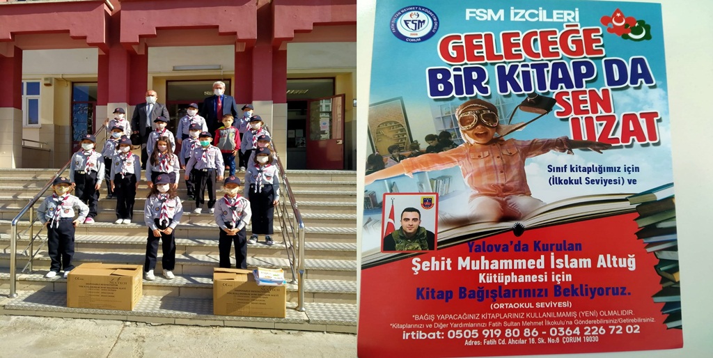 Topladıkları Kitapları Yalova’ya Gönderdiler