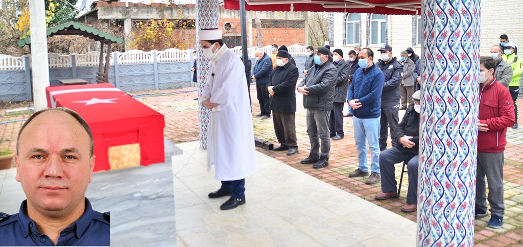 Koronadan Ölen Polis Toprağa Verildi