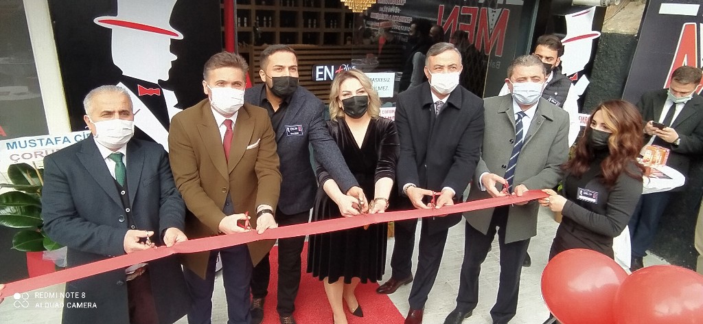 Çorum’un İlk Erkek Bakım ve Güzellik Salonu Açıldı