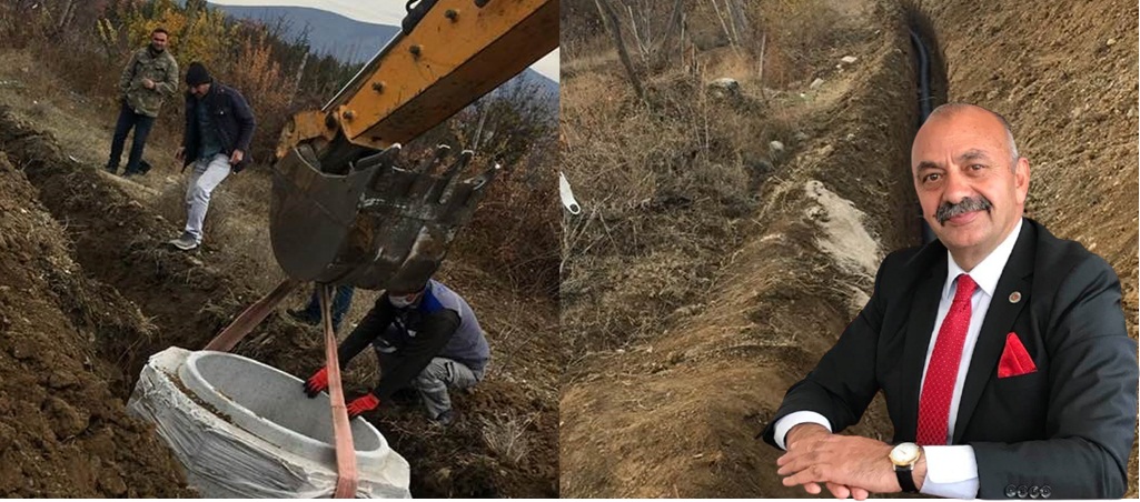 Ortaköy’de Alt Yapı Çalışmaları Devam Ediyor