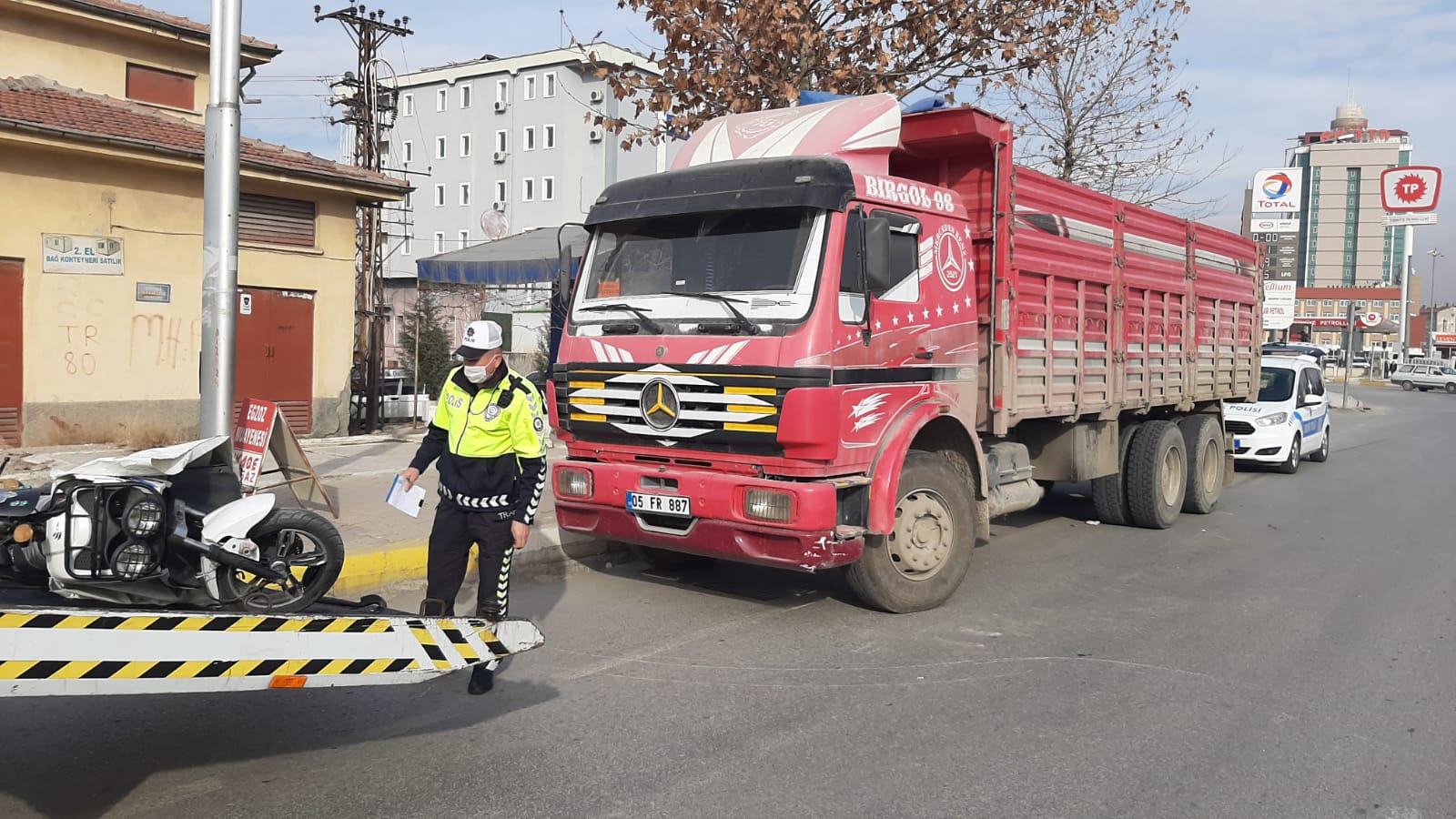 Tuzcular Kavşağından Kaza