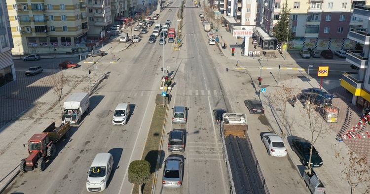 Söğütevlerde Sinyalizasyon Çalışması