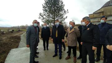 Vali Çiftçi Sungurlu’da İncelemelerde Bulundu