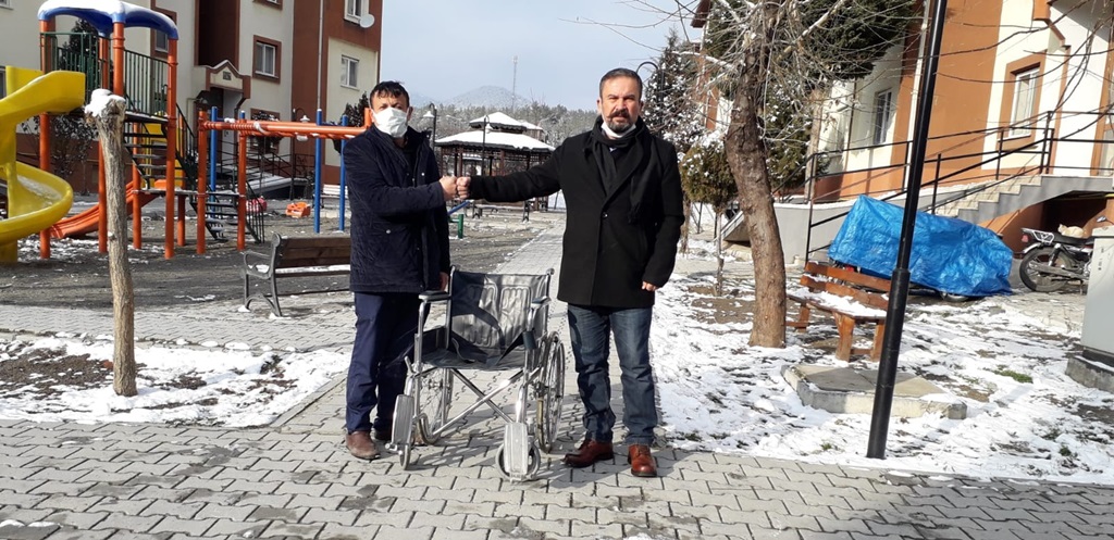 Tekerlekli Sandalyelerine Kavuştular