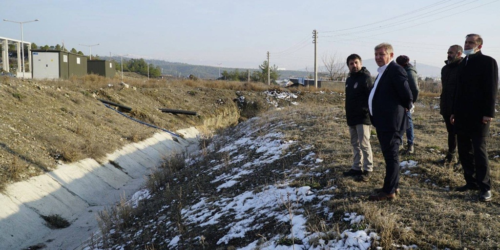 Osmancık OSB’de Derenin Islahına Başlandı