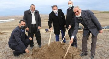 Sungurlu’da Bin 500 Fidan Toprakla Buluştu