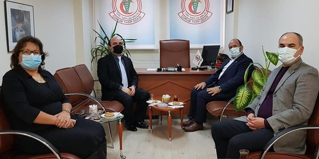 Kavuncu’dan, Tabipler Odasına Ziyaret