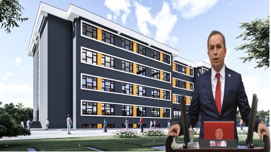 Eti Ortaokulu’nun İnşaatına Başlandı