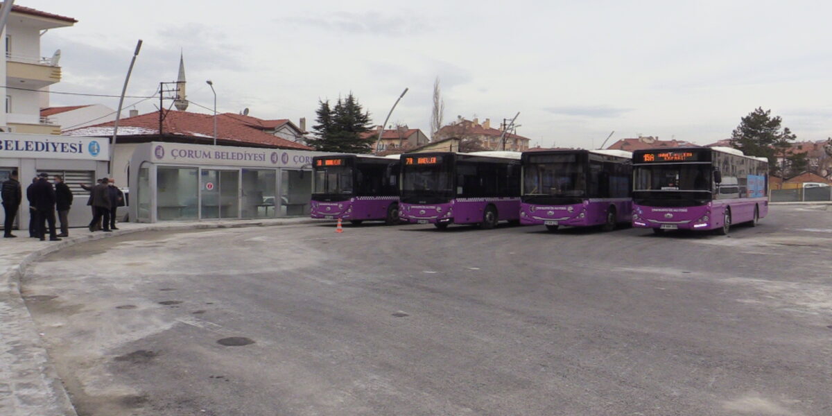 Otobüsler Yeni Durakta