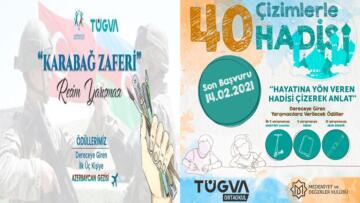 TÜGVA, Gençler İçin Resim Yarışmaları Düzenliyor