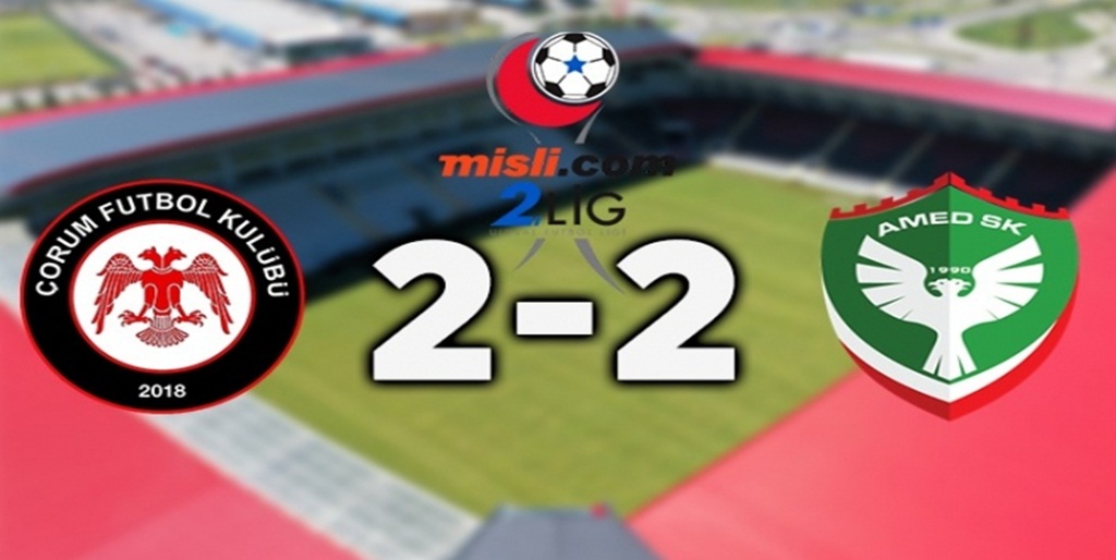 Çorum FK, 1 Puana Razı Oldu