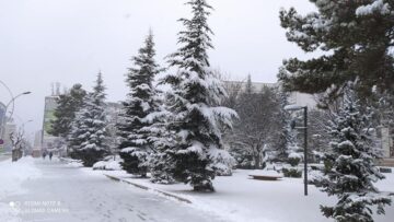 Çorum’da Kar Yağışı Sürüyor