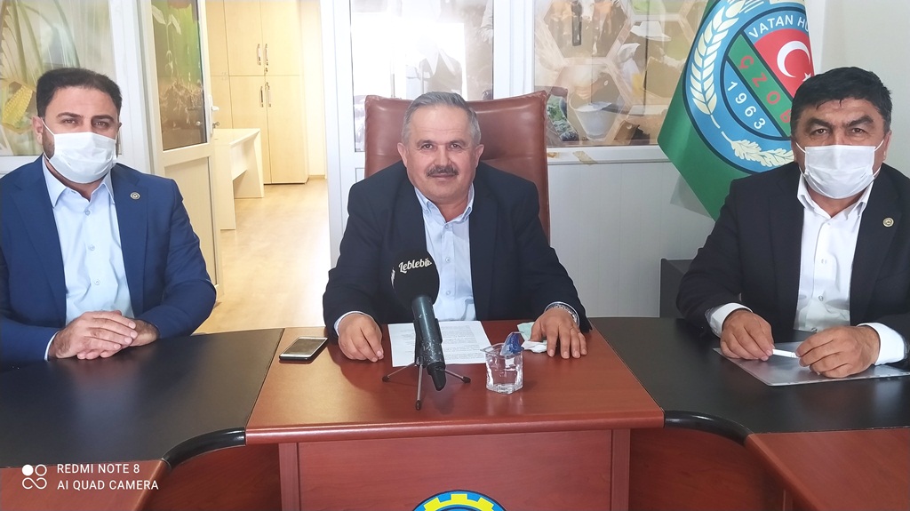 Ziraat Oda Başkanlarından Vali Çiftçi’ye Destek