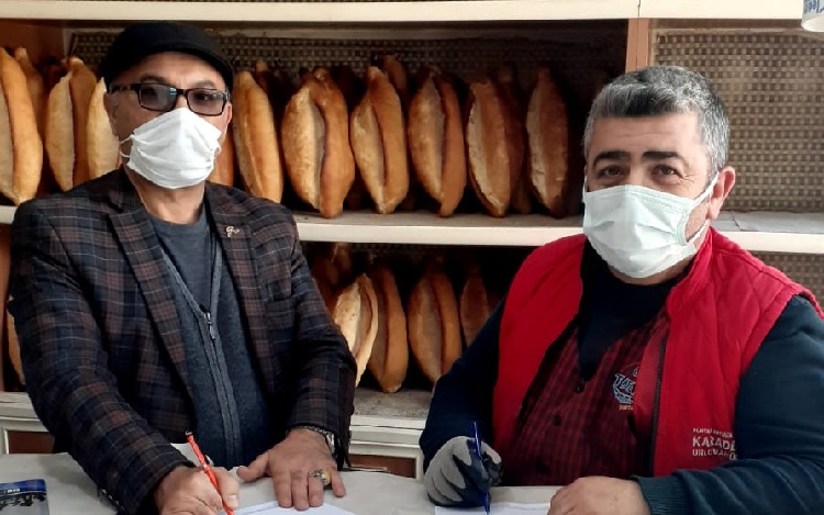 İlçe Esnafından Örnek Davranış