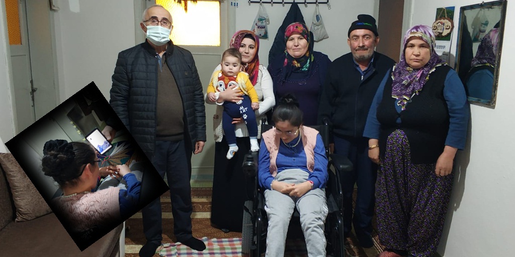 Ceylan, Bir Engelliyi Daha Sevindirdi