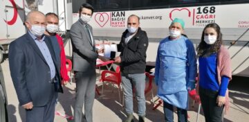 Oğuzlar’da Kan Bağışçıları Madalyalandı