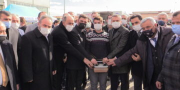 Sanayi Mescidi’nin Temeli Dualarla Atıldı