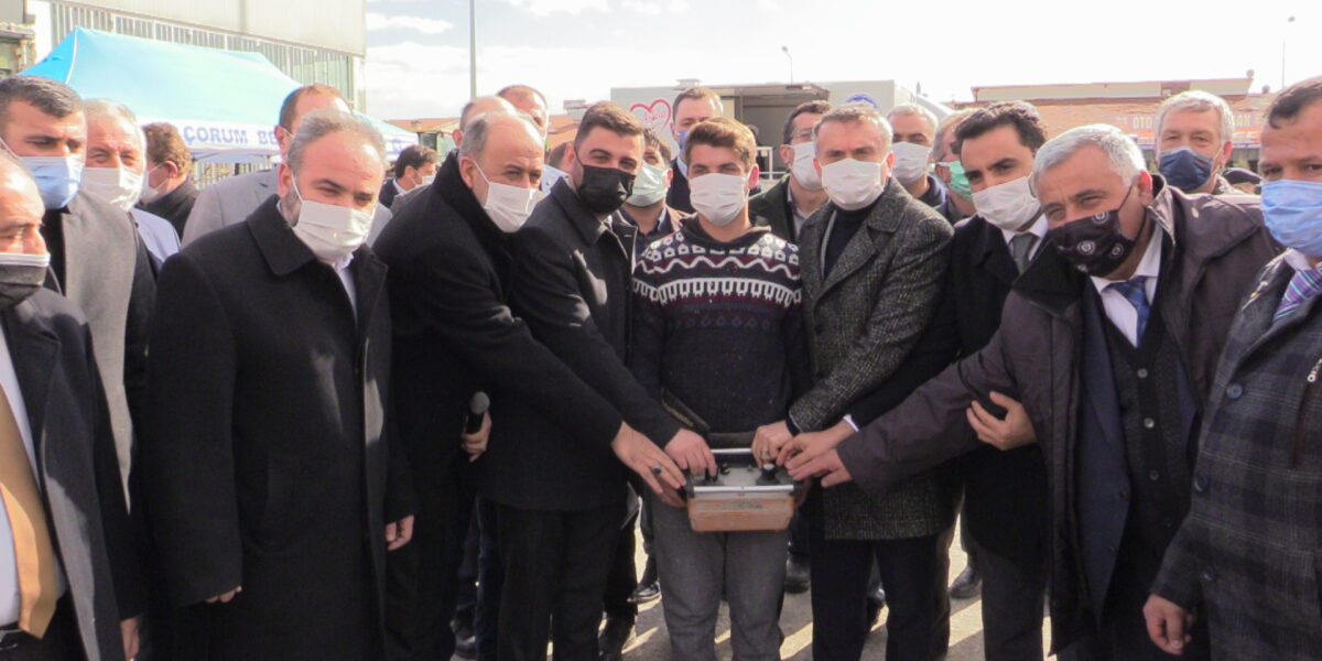 Sanayi Mescidi’nin Temeli Dualarla Atıldı