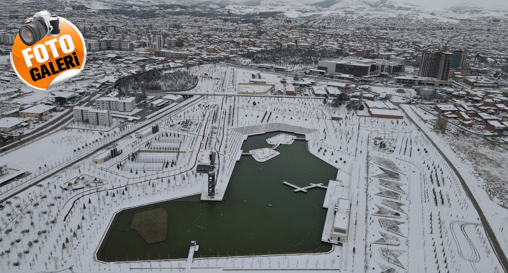 Çorum’da Kartpostallık Kar Manzaraları