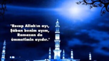 Üç Aylar Hayırlara Vesile Olsun