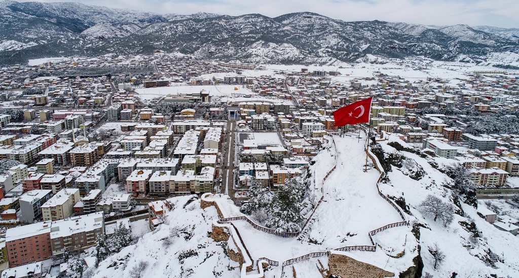 Osmancık’tan Kartpostallık Kar Manzaraları