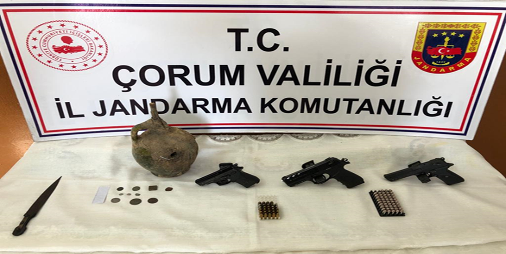 Tarihi Eser Satıcısı Yakalandı