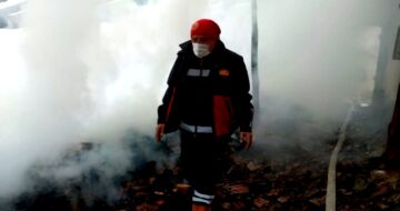 Sungurlu’da Yangın