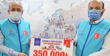 Çorum’dan, İdlib’e Yardım Eli