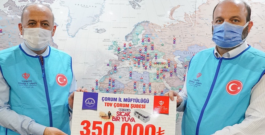 Çorum’dan, İdlib’e Yardım Eli