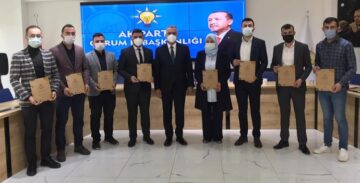 ‘Cemreyiz Biz’ Katılımcıları Sertifikalarını Aldı