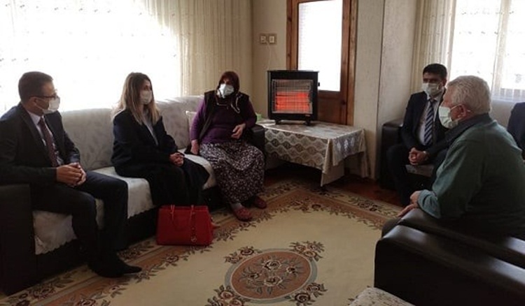 Osmancık’ta Şehit Ailelerine Ziyaret