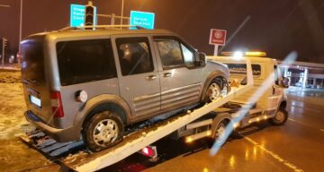 Kar Yağışı Kazaları Beraberinde Getirdi