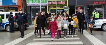 Sungurlu’da ‘Yaya Güvenliğinin Bekçisiyiz’ Etkinliği