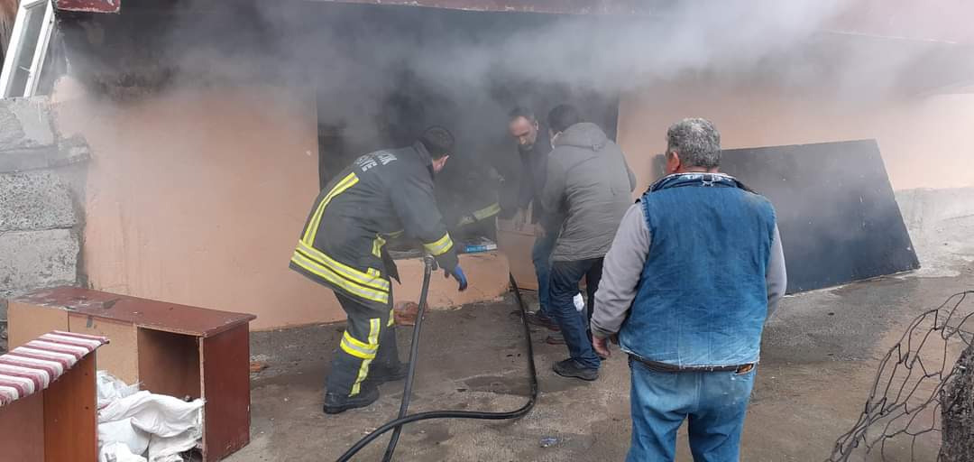 Osmancık’ta Korkutan Yangın