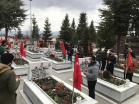 TÜGVA’dan,  Şehitliğe Ziyaret