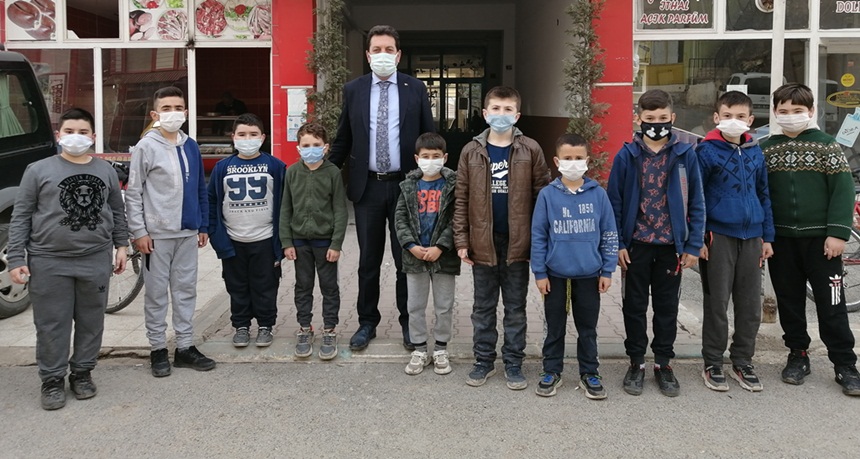 Oğuzlarlı Çocuklardan Başkan Yıldırım’a Ziyaret