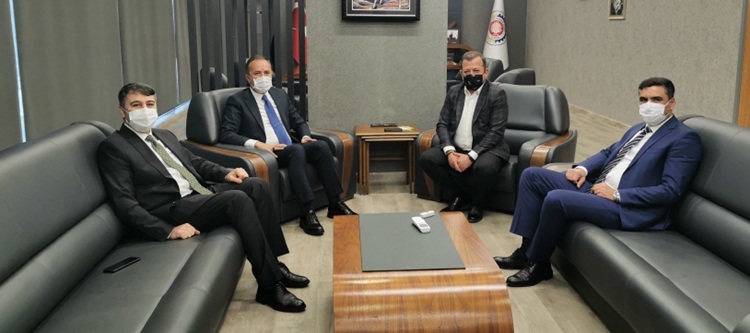 Ceylan, Bankacılarla Görüştü