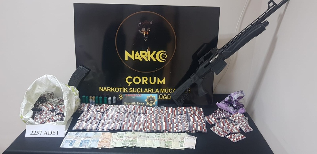 Çorum’da Uyuşturucu Operasyonu