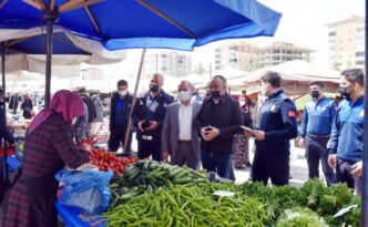 Zabıtadan Semt Pazarında Denetim