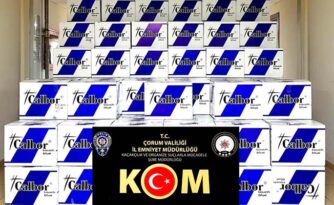 Depodan Kaçak Sigara Çıktı