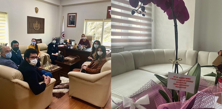 Başsavcıdan Avukatlara Çiçek
