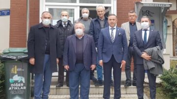 CHP’den, Mahalle Muhtarlarına Sosyal Yardımlaşma Ziyareti