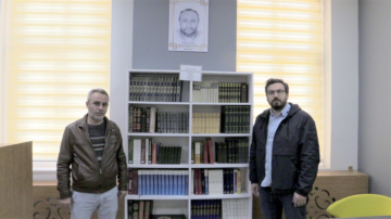 İsmi Kütüphaneye Verildi