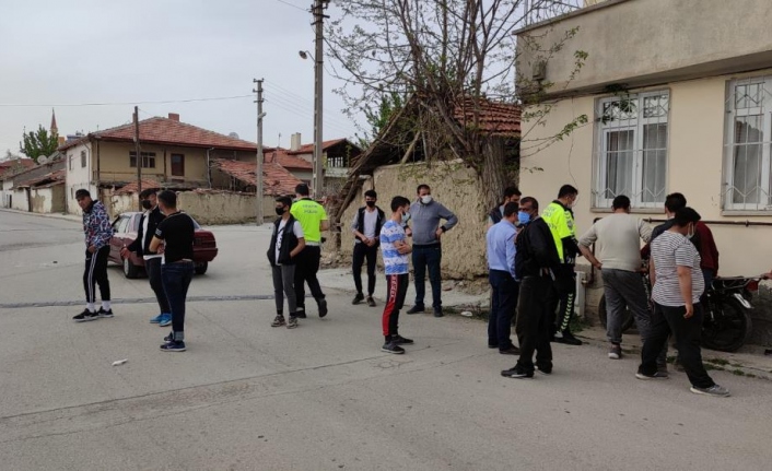 Otomobil Motosiklete Çarptı: 2 Yaralı