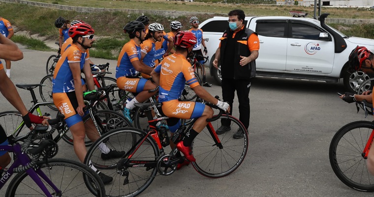 19 Mayıs’ta Samsun’da Olacak 19 Bisikletçi Çorum’da
