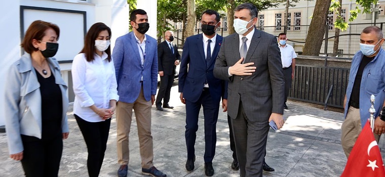 Vali Çiftçi TKDK’yı Ziyaret Etti