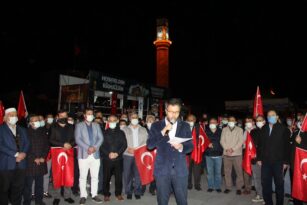 Çorum’da, ‘Kahrolasın İsrail’ Sesleri Yükseldi