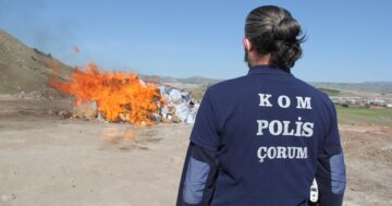 Piyasa Değeri 10 Milyon TL, Hepsi Böyle İmha Edildi